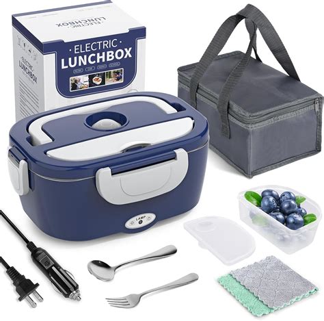 Electric Lunch Box Food Heater, 3 in 1 Ultra Quick Heated Lunch 